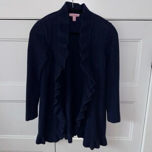 Lilly Pulitzer Ruffle Cardigan